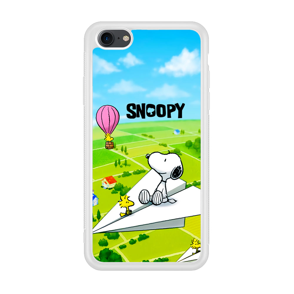 Snoopy Flying Moments With Woodstock iPhone 8 Case