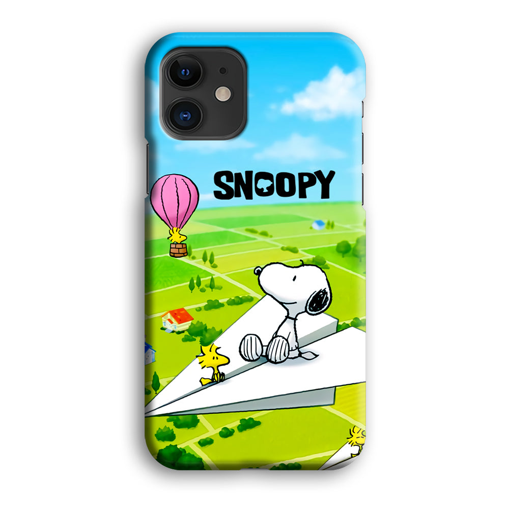 Snoopy Flying Moments With Woodstock iPhone 12 Case