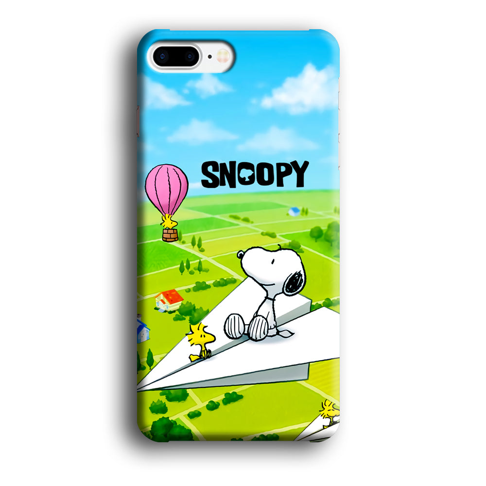 Snoopy Flying Moments With Woodstock iPhone 7 Plus Case