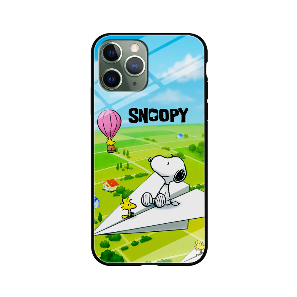 Snoopy Flying Moments With Woodstock iPhone 11 Pro Max Case