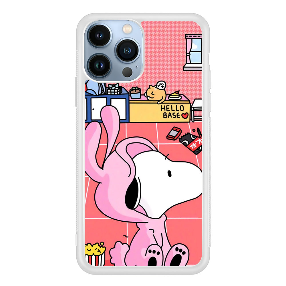 Snoopy Home Sweet Home iPhone 15 Pro Case