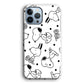 Snoopy In White iPhone 15 Pro Case