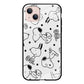 Snoopy In White iPhone 14 Plus Case