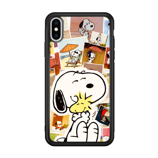 Snoopy Moment Aesthetic iPhone XS Case