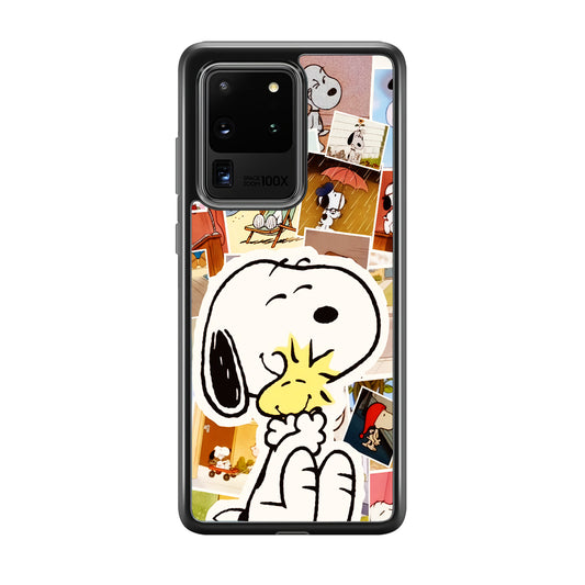 Snoopy Moment Aesthetic Samsung Galaxy S20 Ultra Case