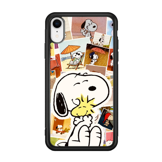 Snoopy Moment Aesthetic iPhone XR Case