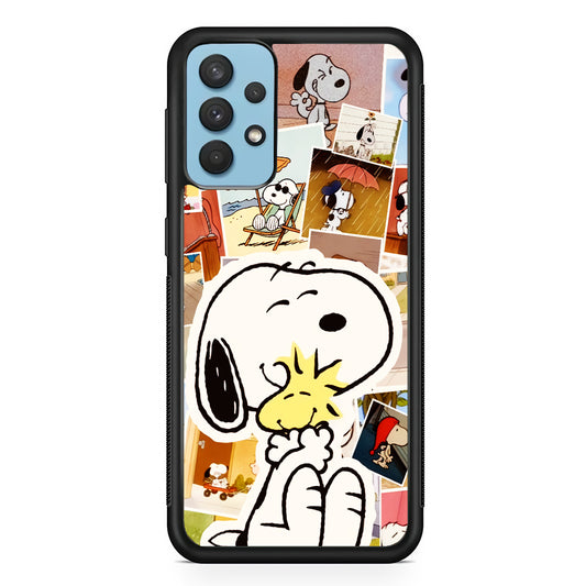 Snoopy Moment Aesthetic Samsung Galaxy A32 Case