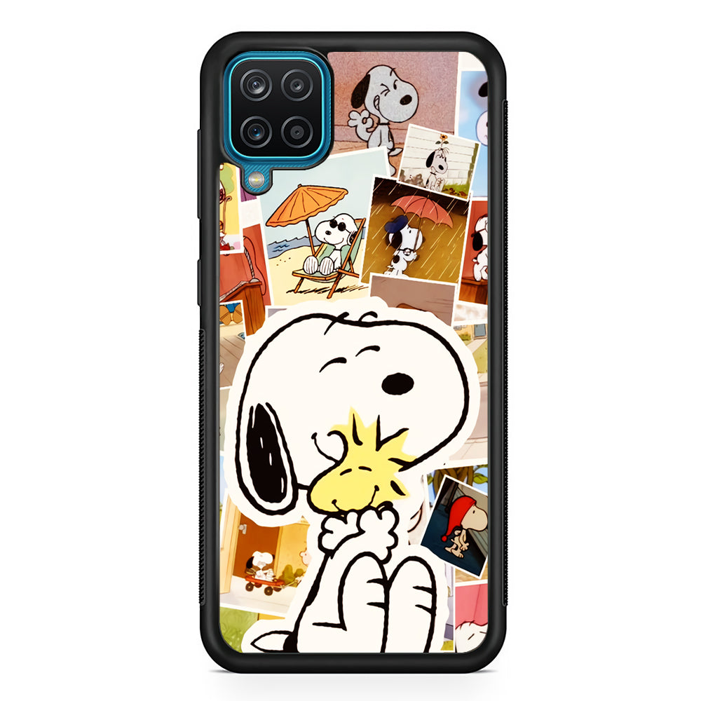 Snoopy Moment Aesthetic Samsung Galaxy A12 Case