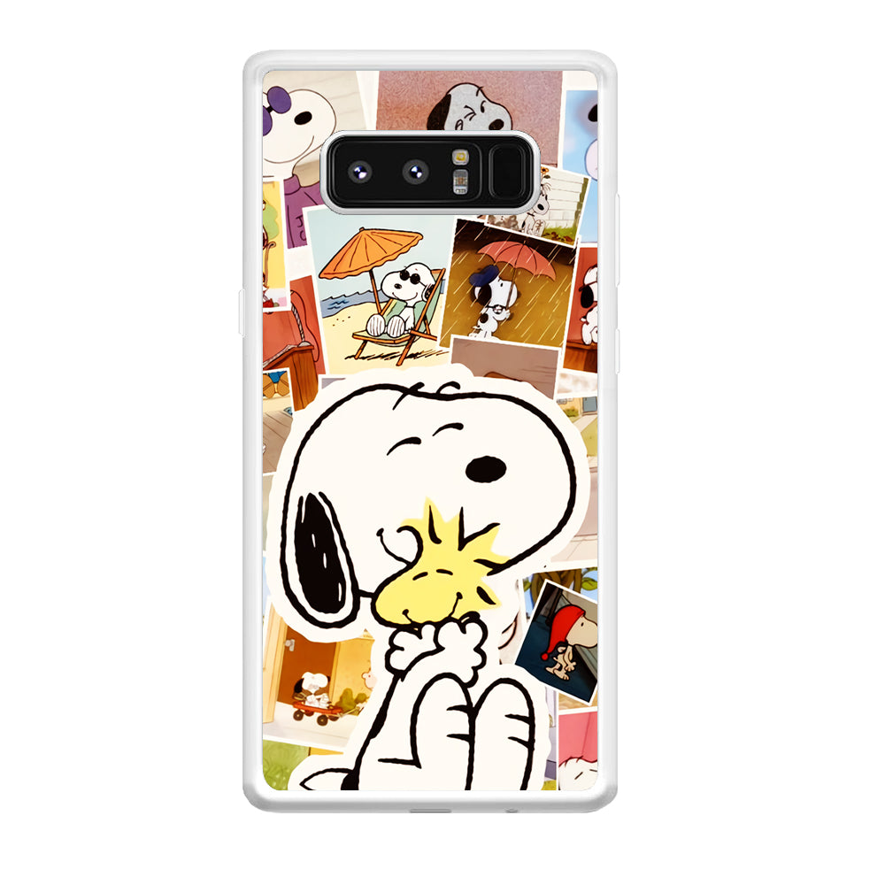 Snoopy Moment Aesthetic Samsung Galaxy Note 8 Case