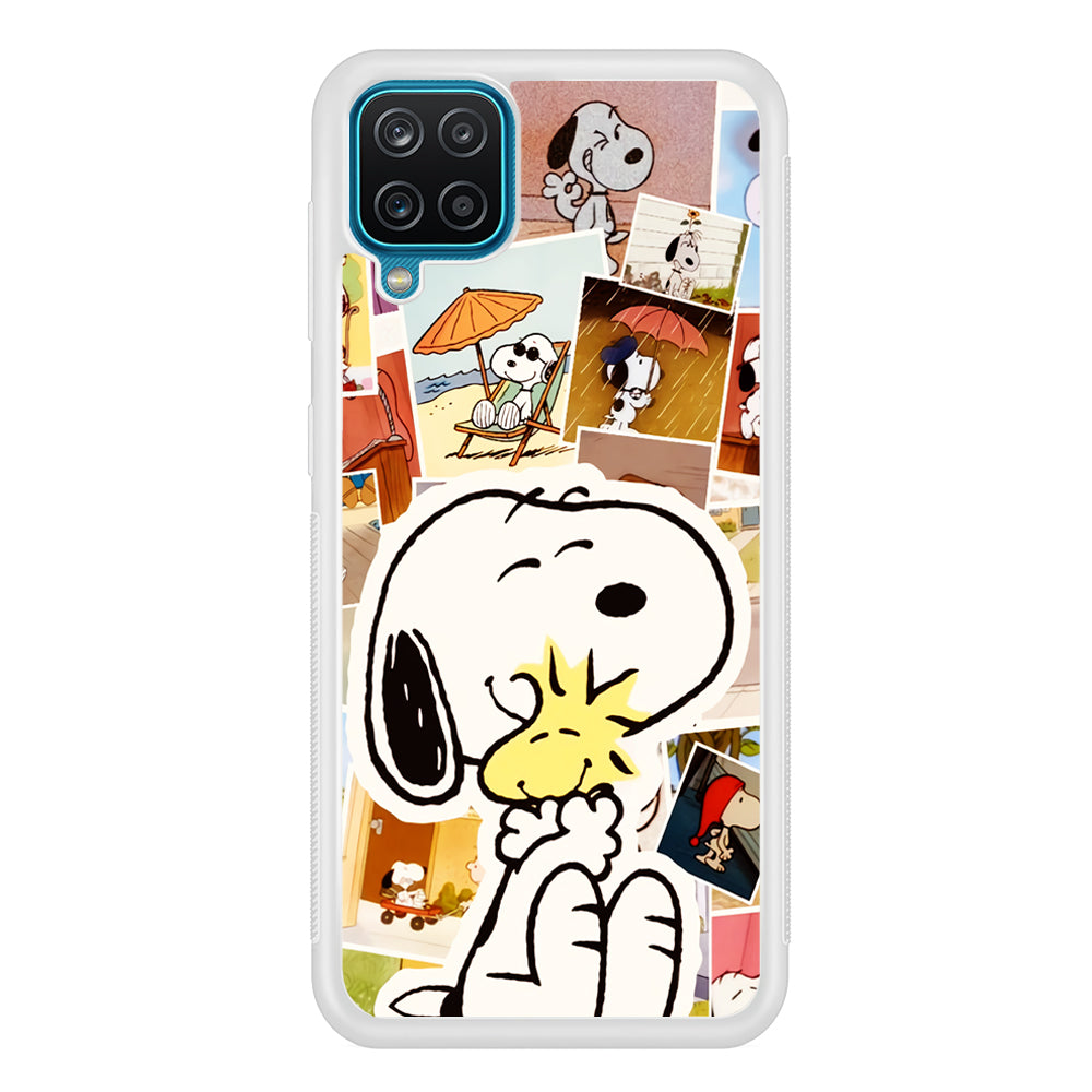 Snoopy Moment Aesthetic Samsung Galaxy A12 Case