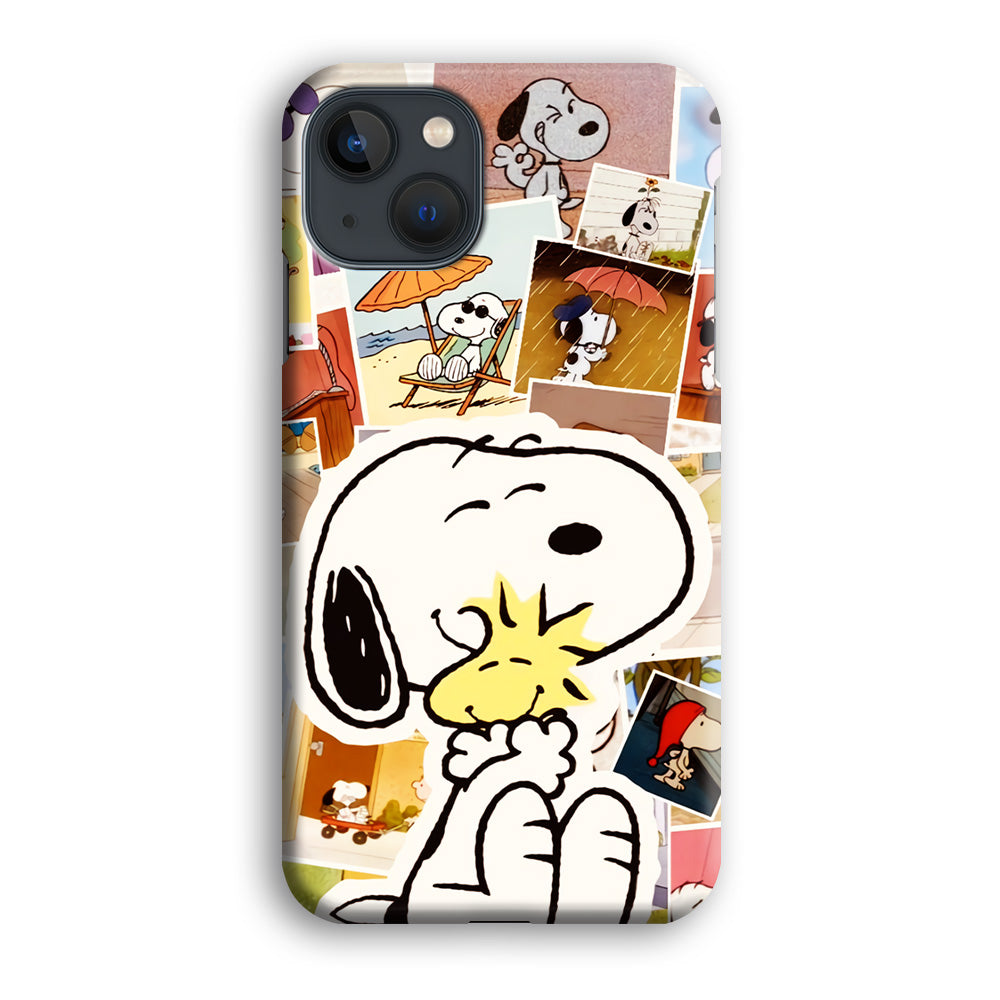 Snoopy Moment Aesthetic iPhone 15 Plus Case