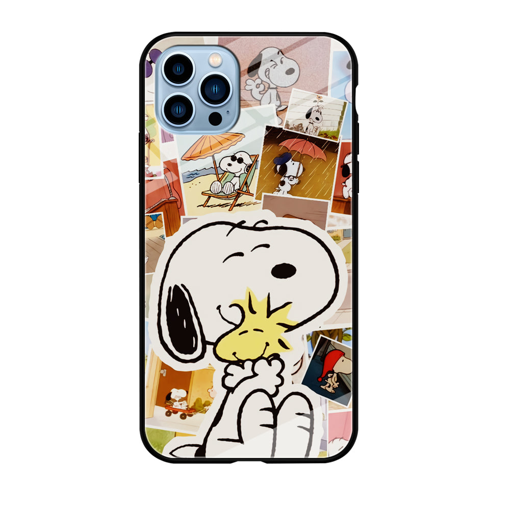 Snoopy Moment Aesthetic iPhone 12 Pro Case