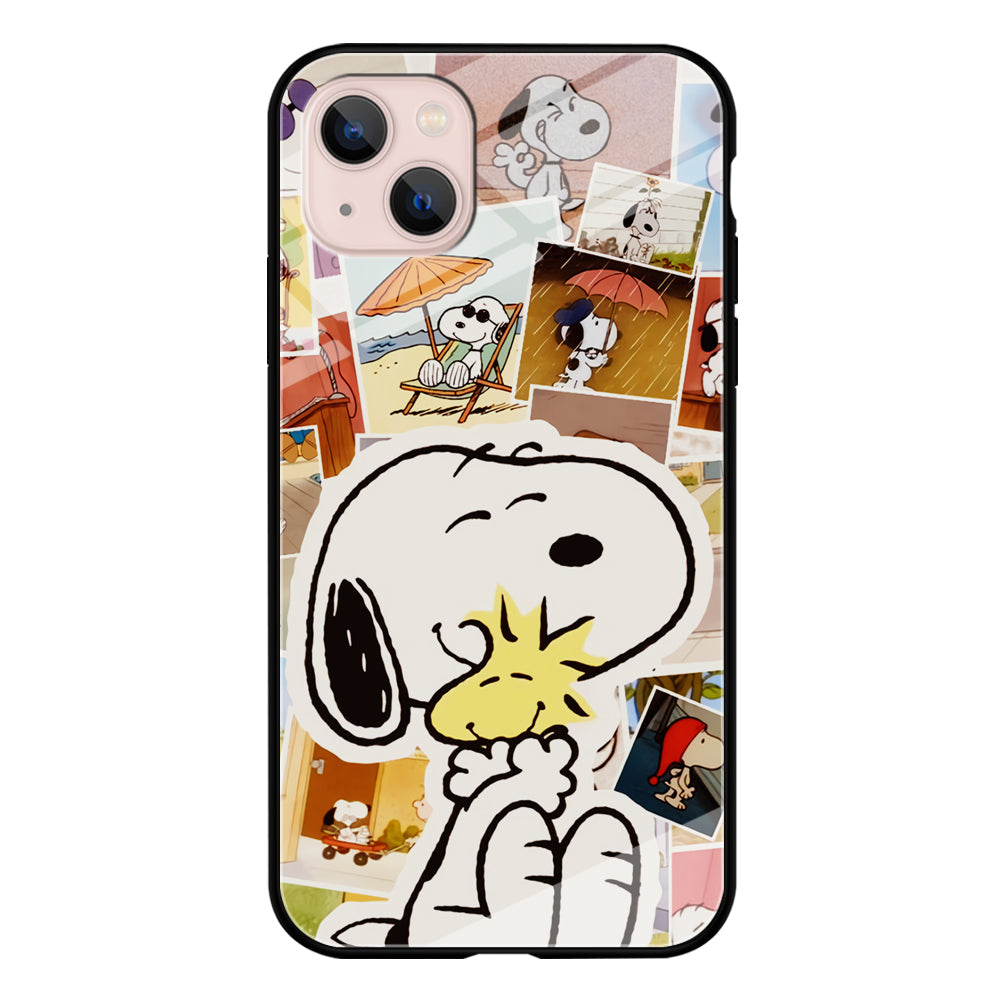 Snoopy Moment Aesthetic iPhone 15 Plus Case