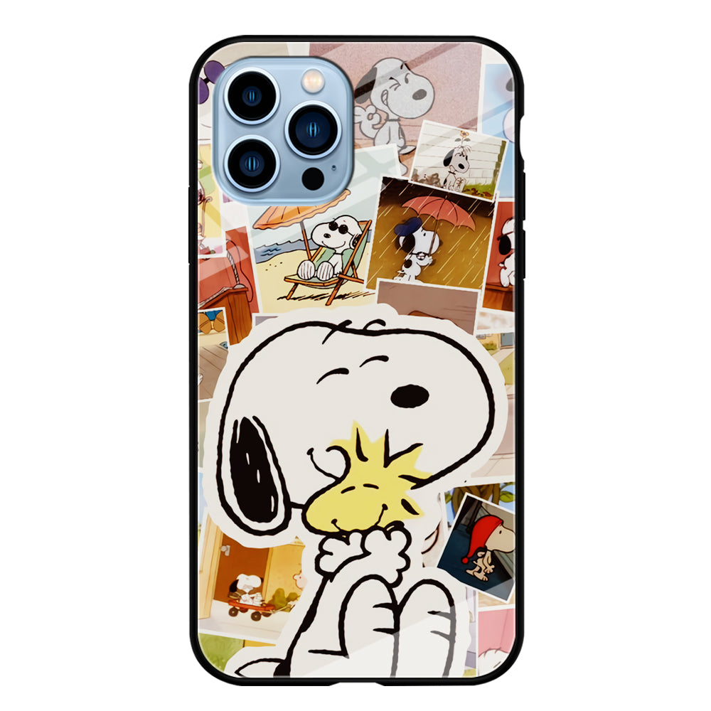 Snoopy Moment Aesthetic iPhone 13 Pro Case