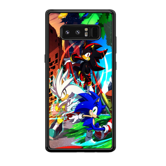 Sonic And Team Battle Mode Samsung Galaxy Note 8 Case