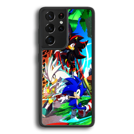 Sonic And Team Battle Mode Samsung Galaxy S21 Ultra Case