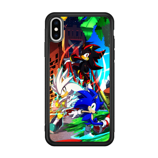 Sonic And Team Battle Mode iPhone XS Case
