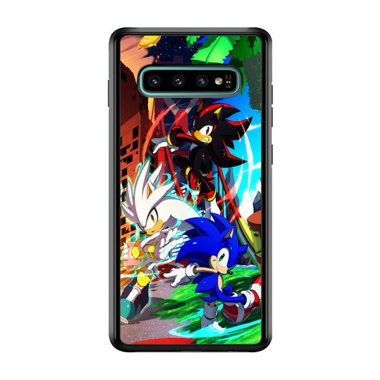 Sonic And Team Battle Mode Samsung Galaxy S10 Plus Case