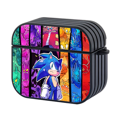 Sonic X Villains Hard Plastic Case Cover For Apple Airpods 3