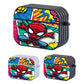 Spiderman Action Comic Hard Plastic Case Cover For Apple Airpods Pro