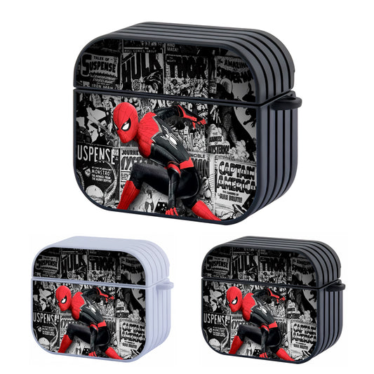 Spiderman Avenger Hard Plastic Case Cover For Apple Airpods 3