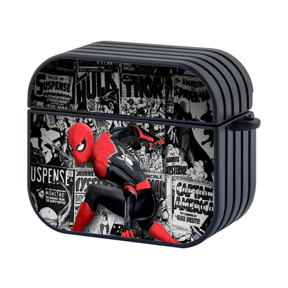 Spiderman Avenger Hard Plastic Case Cover For Apple Airpods 3