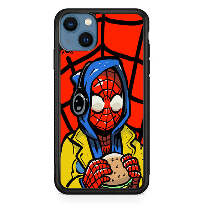 Spiderman Burger Lunch iPhone 15 Case