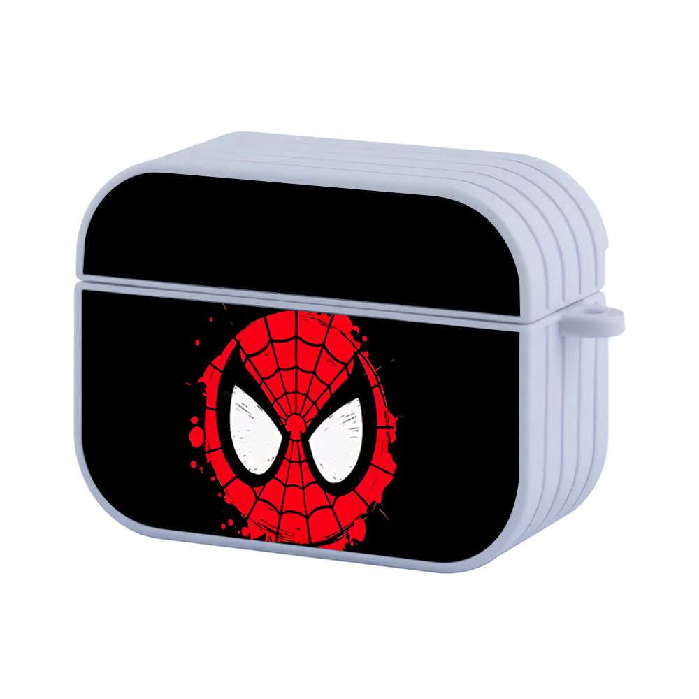 Spiderman Icon Of Hero Hard Plastic Case Cover For Apple Airpods Pro
