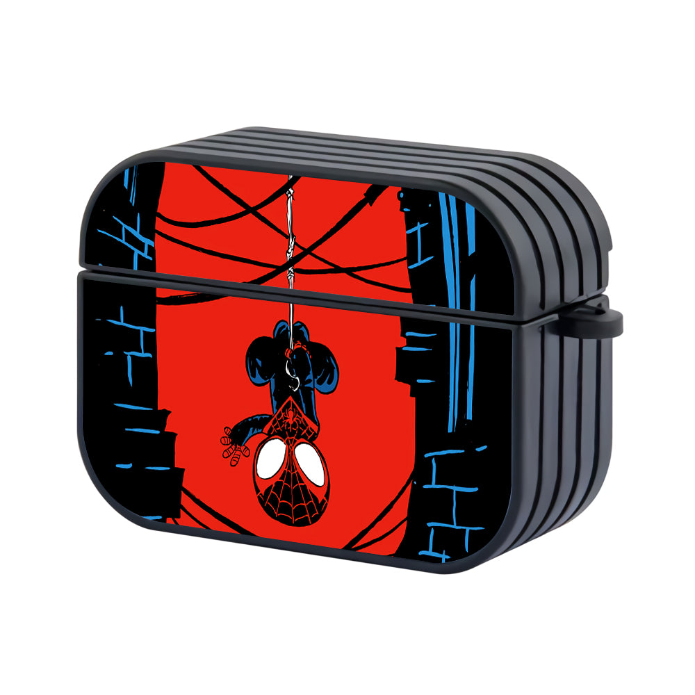 Spiderman Say Hi Hard Plastic Case Cover For Apple Airpods Pro