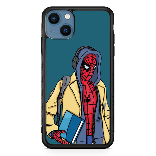 Spiderman Student iPhone 15 Plus Case
