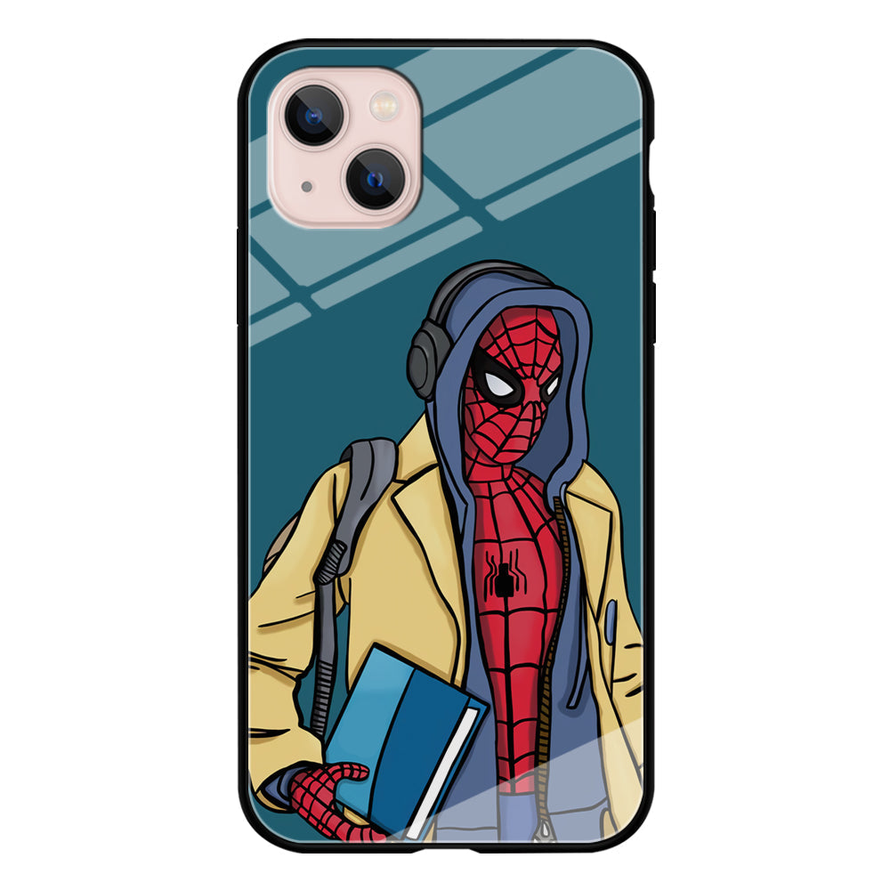 Spiderman Student iPhone 15 Plus Case