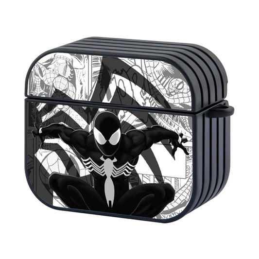 Spiderman Symbiote Merging Mode Hard Plastic Case Cover For Apple Airpods 4 - Ezzystore