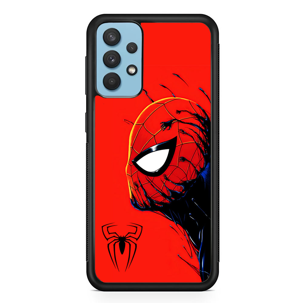 Spiderman Symbiote Mode Fusion Samsung Galaxy A32 Case