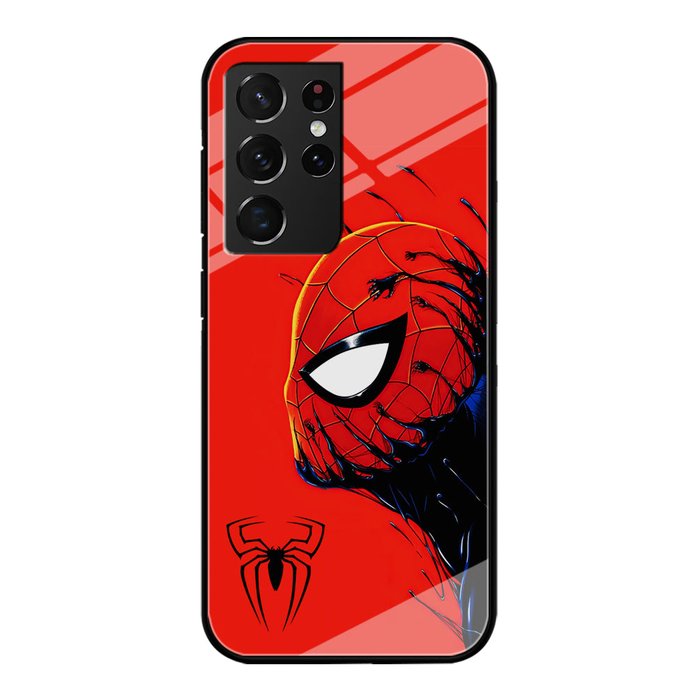 Spiderman Symbiote Mode Fusion Samsung Galaxy S21 Ultra Case