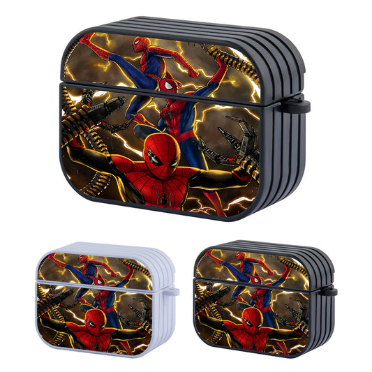 Spiderman VS Octopus Hard Plastic Case Cover For Apple Airpods Pro