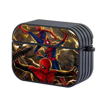 Spiderman VS Octopus Hard Plastic Case Cover For Apple Airpods Pro