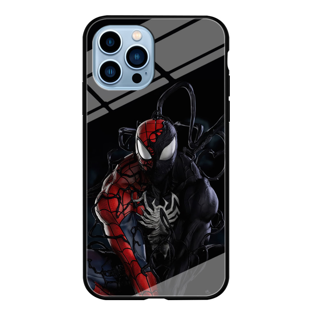 Spiderman X Symbiote Transformation iPhone 15 Pro Max Case