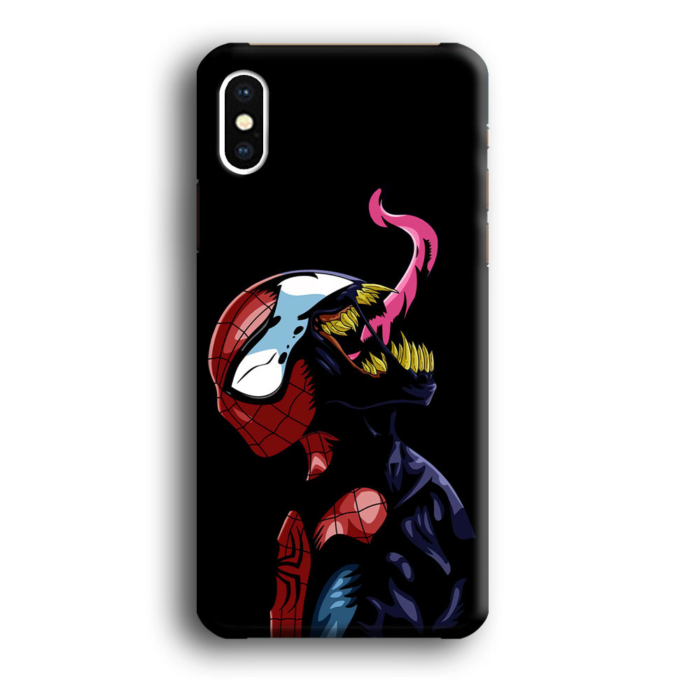 Spiderman x Venom Combination iPhone X Case