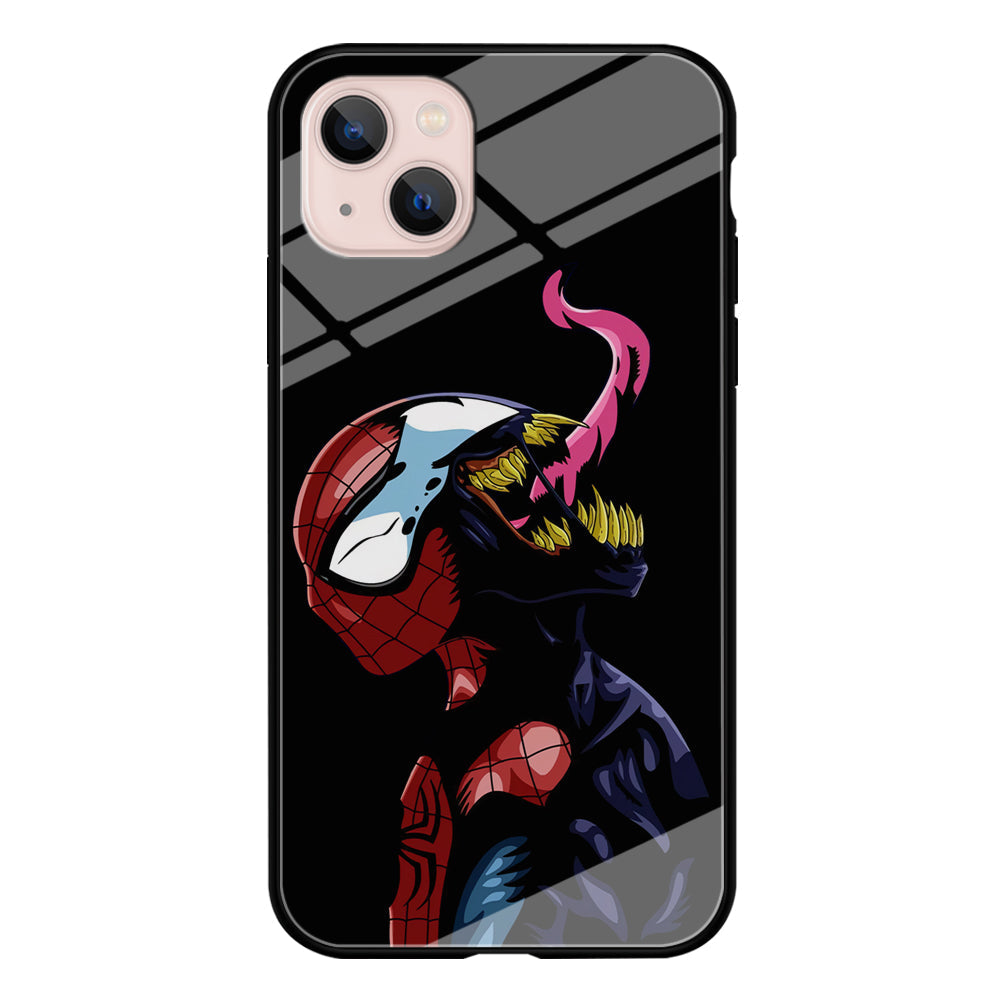Spiderman x Venom Combination iPhone 14 Plus Case