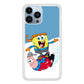Spongebob And Patrick Ice Skiing iPhone 13 Pro Max Case