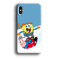 Spongebob And Patrick Ice Skiing iPhone XS Case