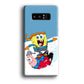 Spongebob And Patrick Ice Skiing Samsung Galaxy Note 8 Case