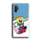 Spongebob And Patrick Ice Skiing Samsung Galaxy Note 10 Plus Case