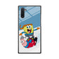 Spongebob And Patrick Ice Skiing Samsung Galaxy Note 10 Case