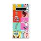 Spongebob Collage Character Samsung Galaxy S10 Case
