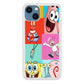 Spongebob Collage Character iPhone 14 Plus Case