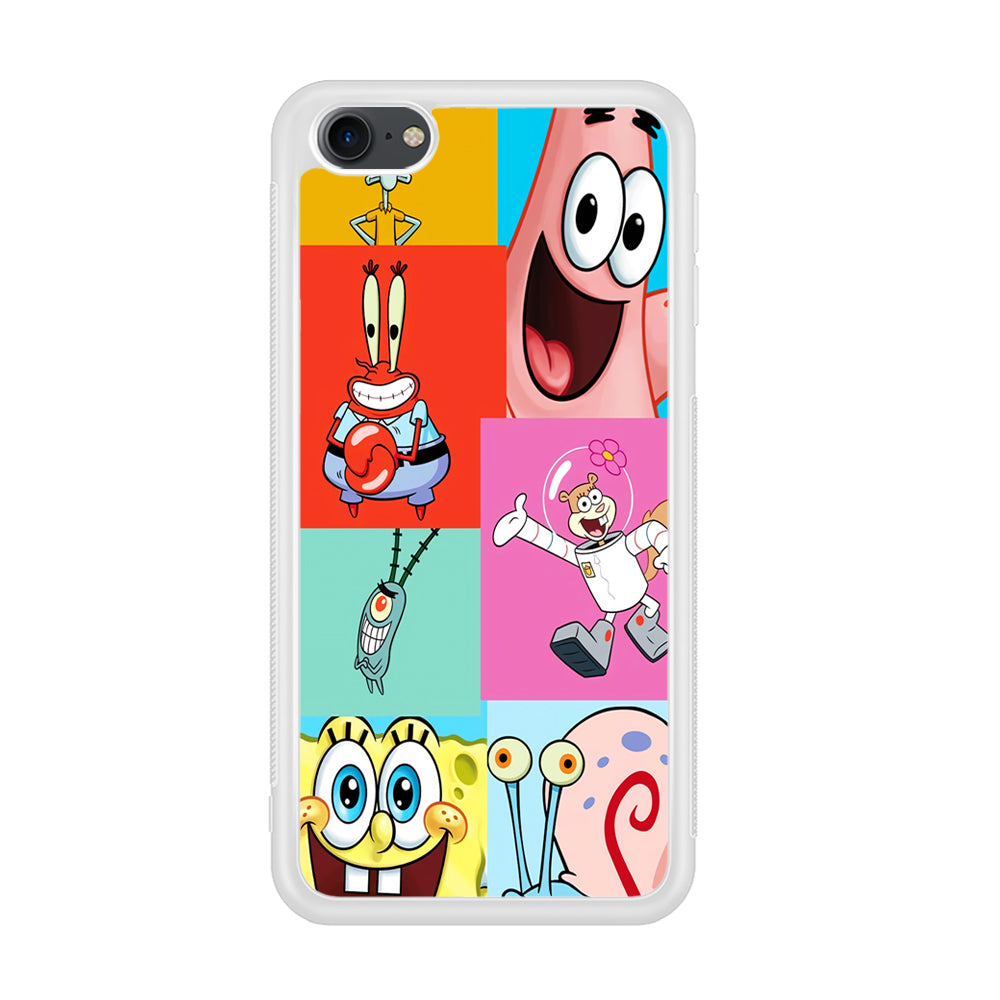 Spongebob Collage Character iPod Touch 6 Case