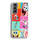 Spongebob Collage Character Samsung Galaxy S21 Case