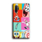 Spongebob Collage Character Samsung Galaxy Note 10 Plus Case