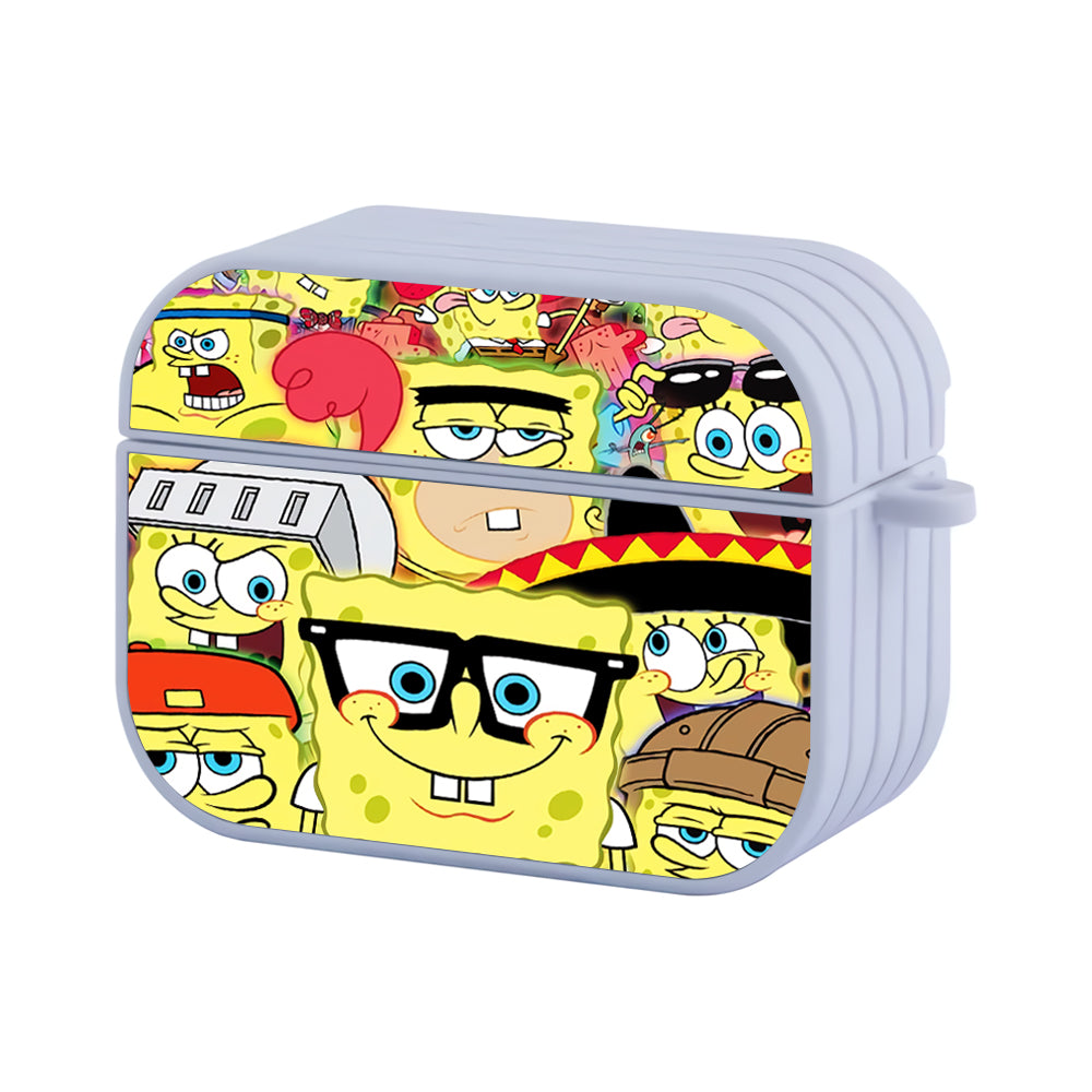 Spongebob Cosplay Hard Plastic Case Cover For Apple Airpods Pro